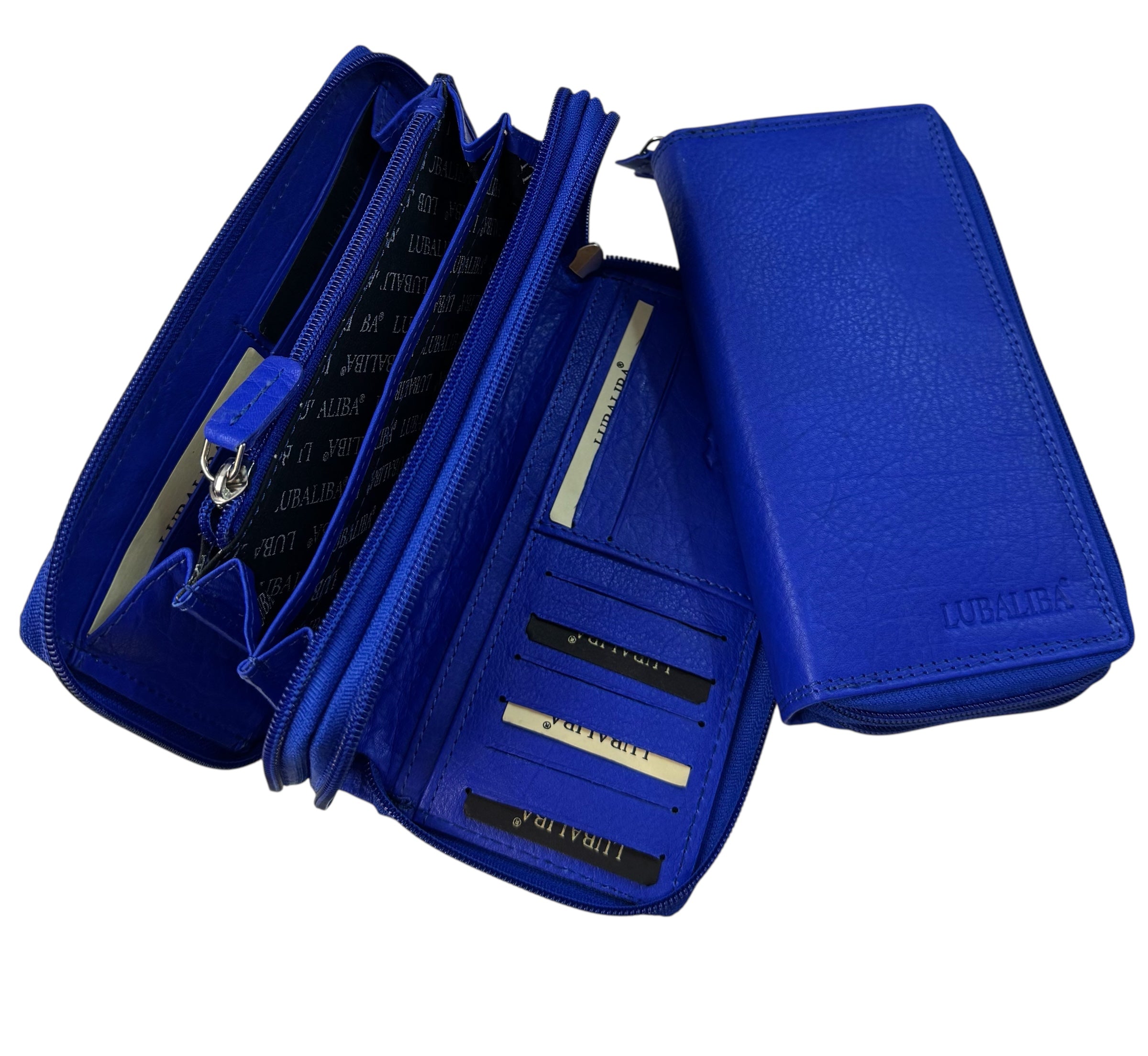 Portefeuille LUBALIBA® CUIR VÉRITABLE DÉCEMBRE - couleur au choix